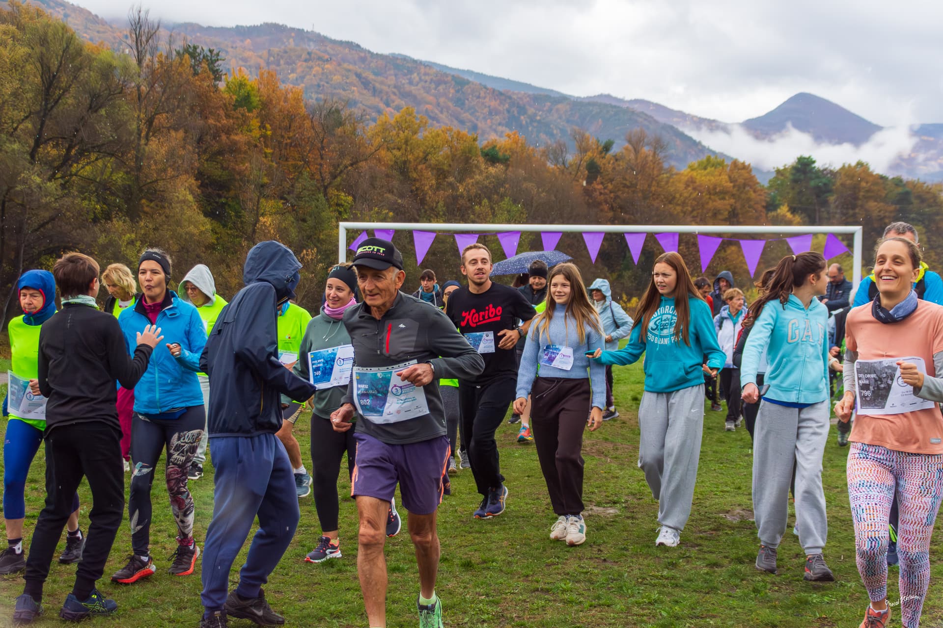 Course solidaire · sur le parcours